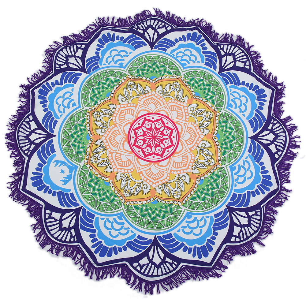 Tibetan Mandala Harmony Mat Decoration- EclatDoré