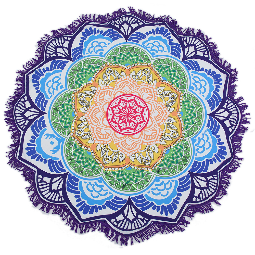 Tibetan Mandala Harmony Mat Decoration- EclatDoré