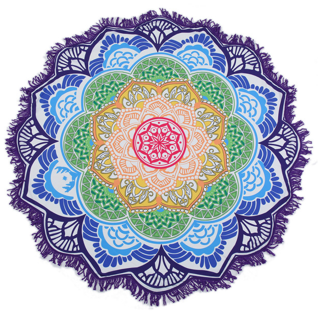 Tibetan Mandala Harmony Mat Decoration- EclatDoré