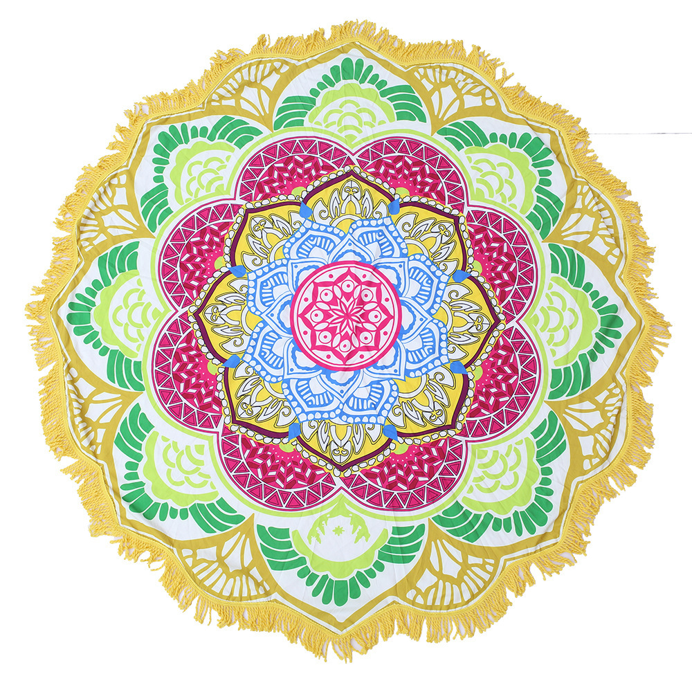 Tibetan Mandala Harmony Mat Decoration- EclatDoré