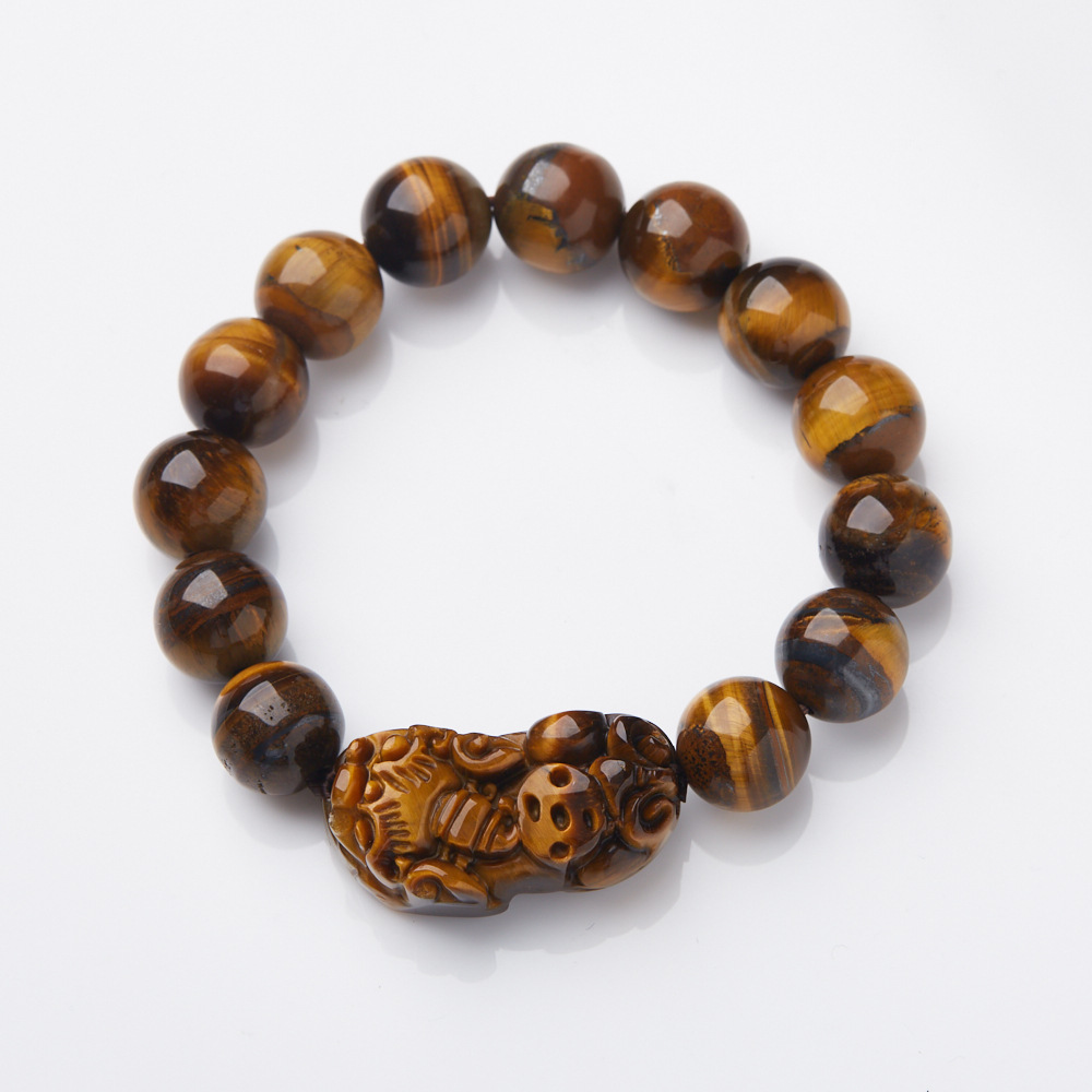Buddha Stones Natural Tiger Eye Wealth Bracelet