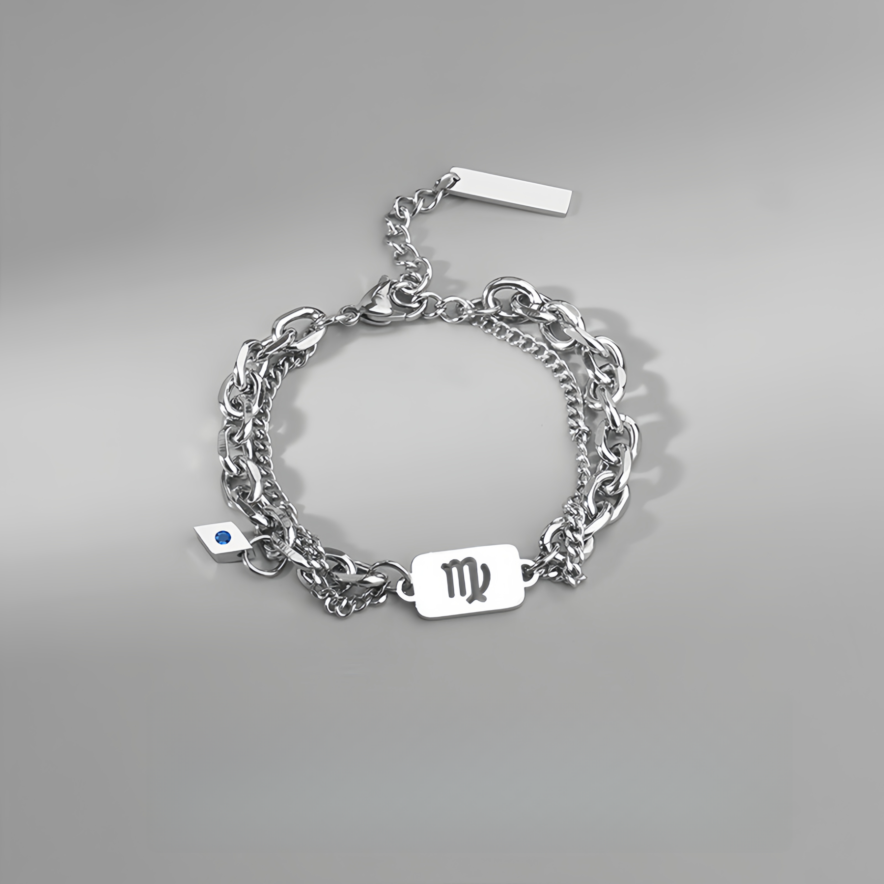 Titanium Steel 12 Zodiac Signs Peaceful Guardian Elegant Bracelet- EclatDoré