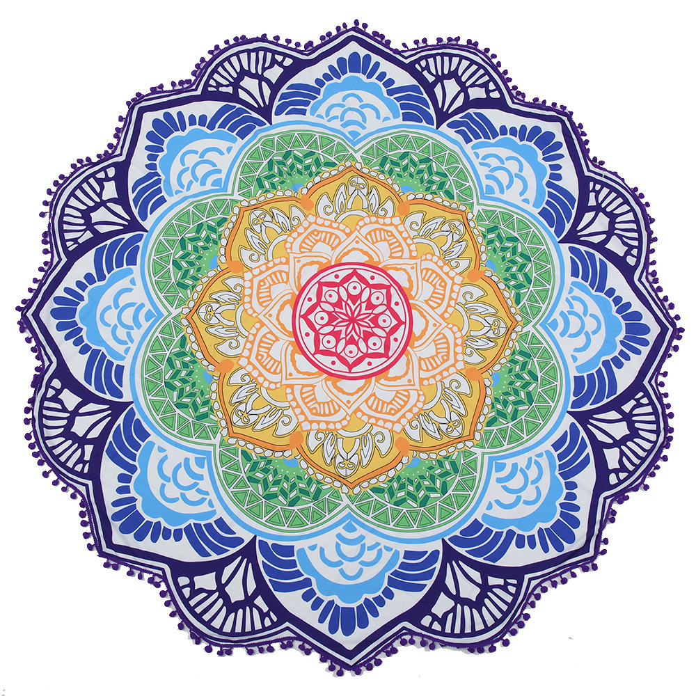Tibetan Mandala Harmony Mat Decoration- EclatDoré