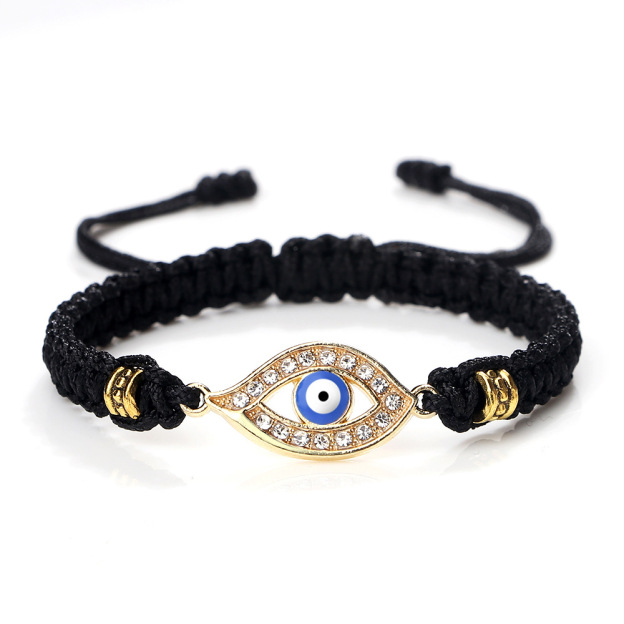 Tibeatan Buddhism Evil Eye Keep Away Evil Spirits String Bracelet- EclatDoré