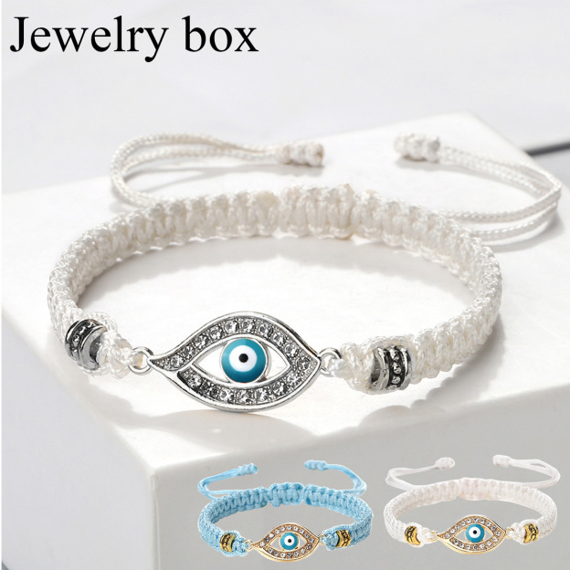 Tibeatan Buddhism Evil Eye Keep Away Evil Spirits String Bracelet- EclatDoré