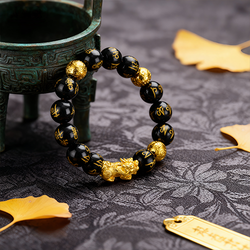 Mantra Wealth Bracelet|Attract Abundance & Spiritual Protection 