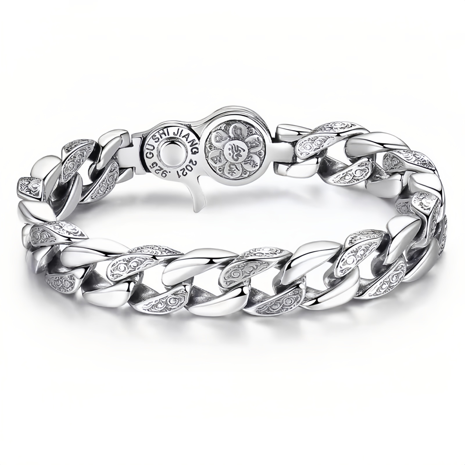 Tibet Om Mani Padme Hum Double Dorje Vajra Creativity Bracelet