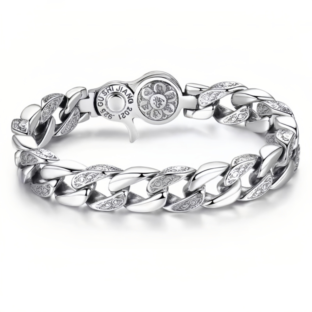 Tibet Om Mani Padme Hum Double Dorje Vajra Creativity Bracelet