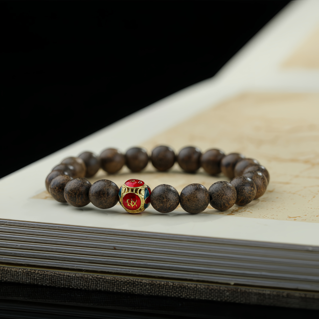 Buddhist Beads Bracelet with Fortune-Turning Power and Incense Scent - Healthy & Harmonious Couple Jewelry Gift 2025- EclatDoré