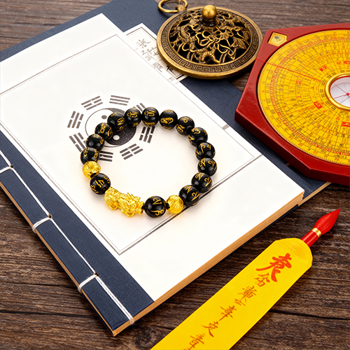 Mantra Wealth Bracelet|Attract Abundance & Spiritual Protection 