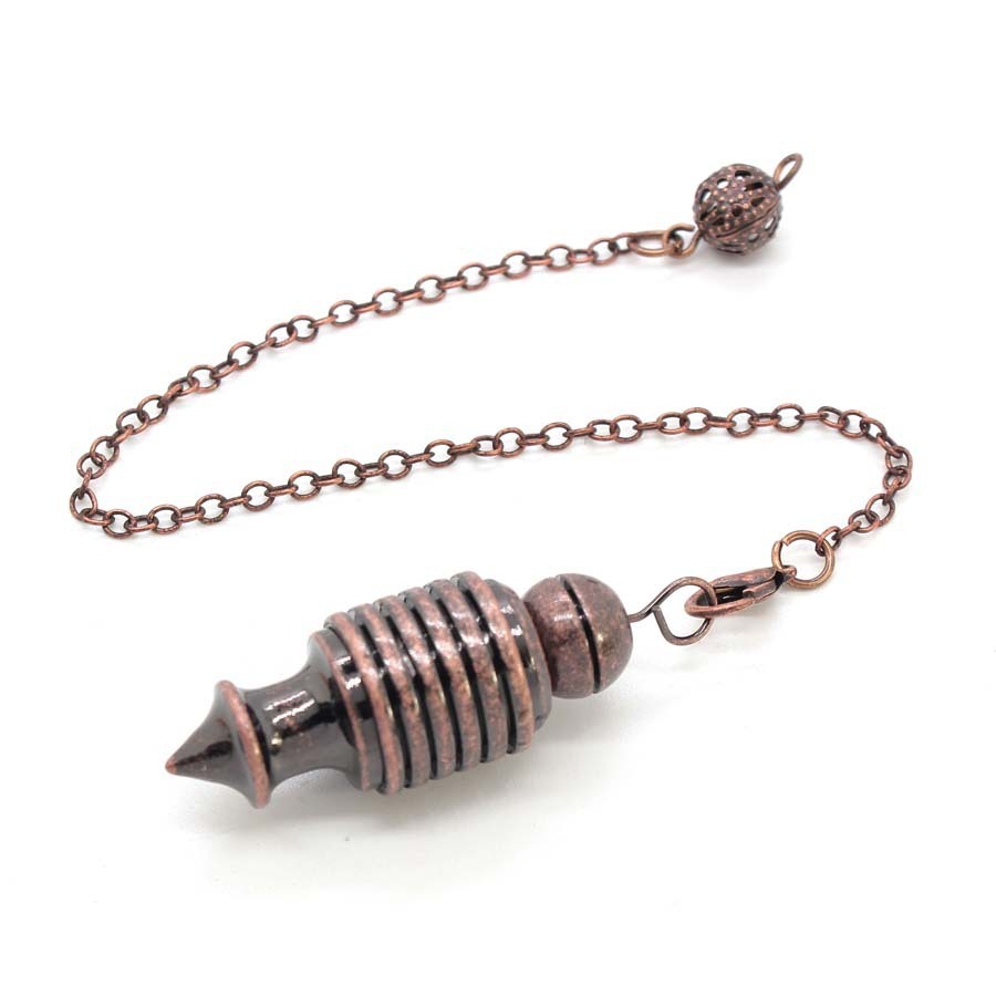 Metal cone detachable pendulum pendant| Reiki healing meditation yoga energy balance- EclatDoré