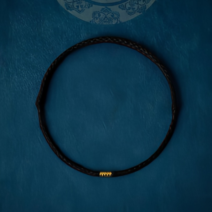 S925 Sterling Silver Lucky Gold Beads Braided Anklet Bracelet for Women - Adjustable Handmade Charm Jewelry- EclatDoré