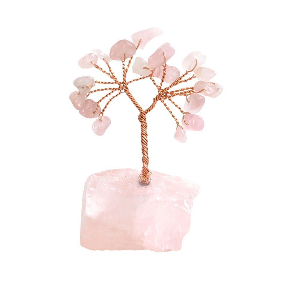 Rainbow Natural Crystal Tree of Life Fortune Decoration- EclatDoré