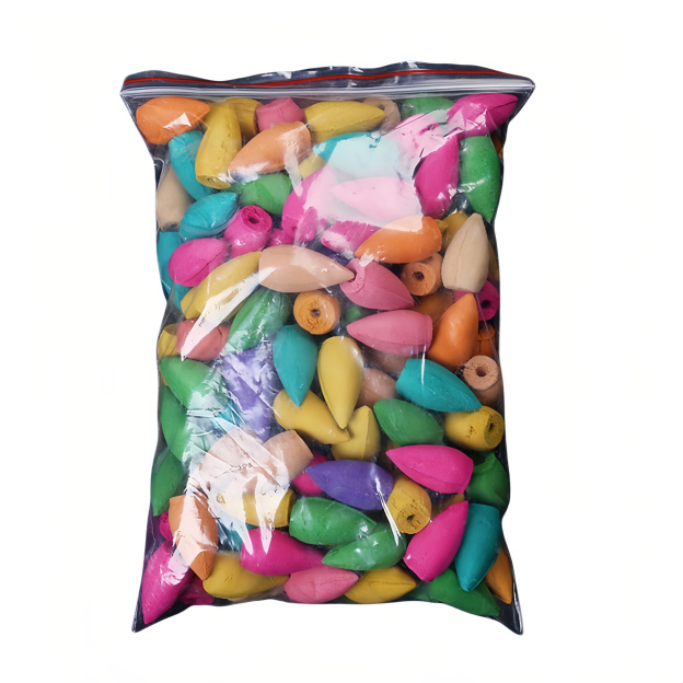 Style Backflow Incense Cones - 30/60 Pack Mixed Aromas  for Meditation & Zen Home Decor Gifts- EclatDoré