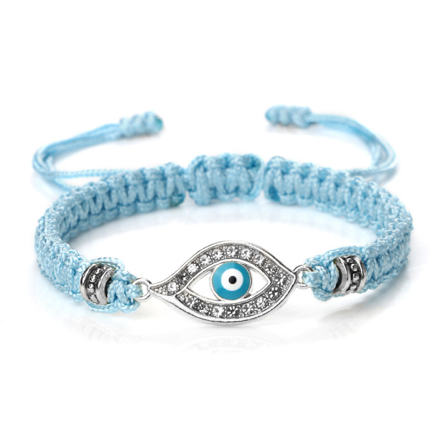 Tibeatan Buddhism Evil Eye Keep Away Evil Spirits String Bracelet- EclatDoré