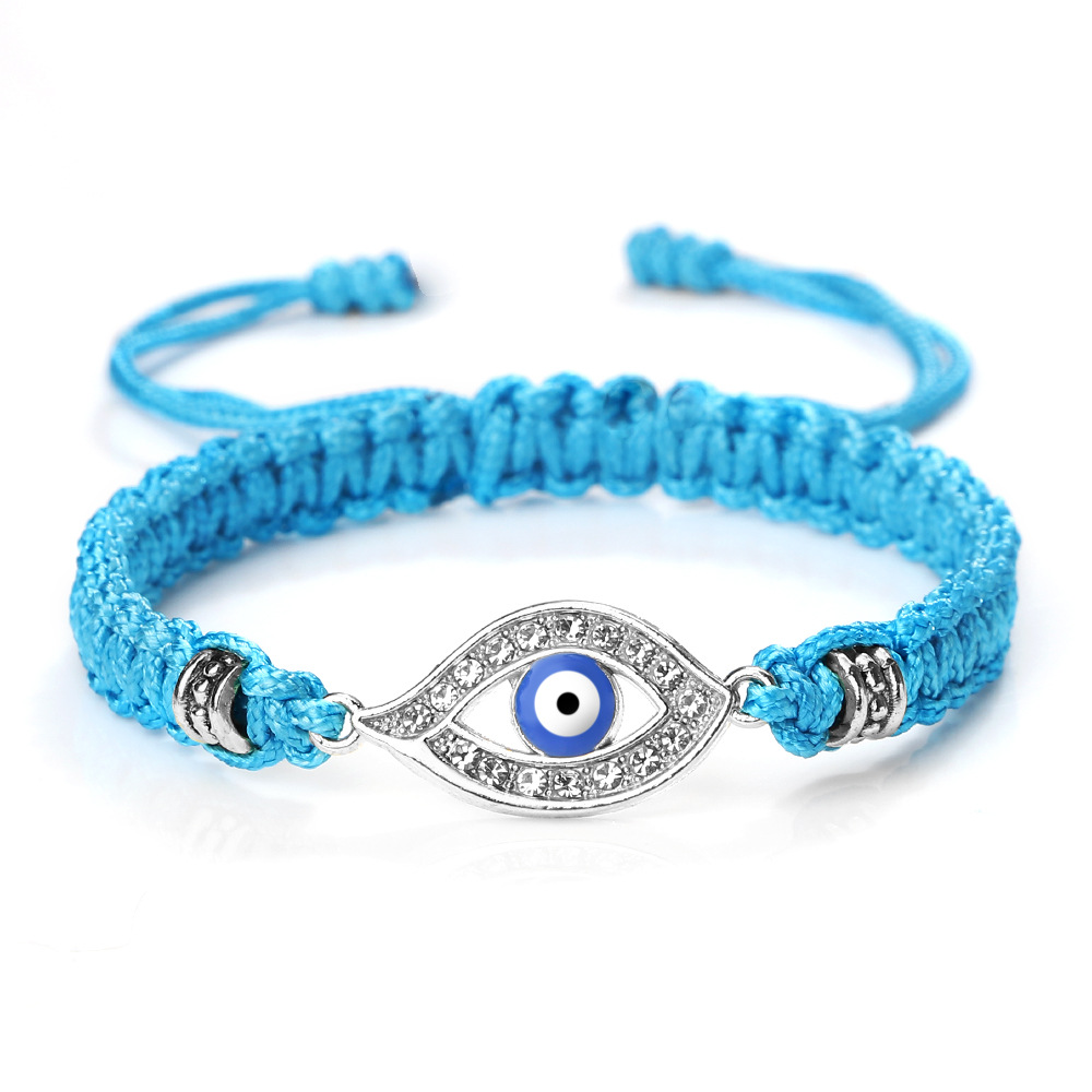Tibeatan Buddhism Evil Eye Keep Away Evil Spirits String Bracelet- EclatDoré