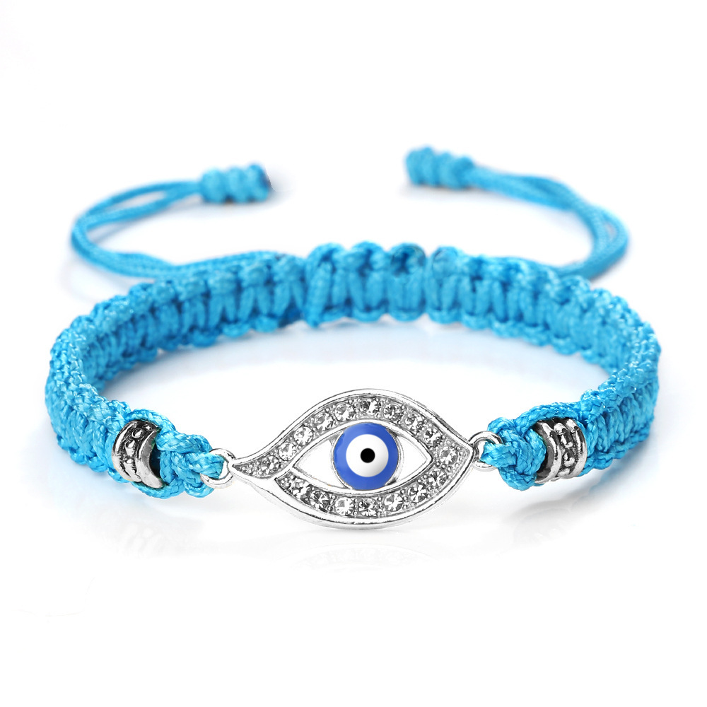 Tibeatan Buddhism Evil Eye Keep Away Evil Spirits String Bracelet- EclatDoré