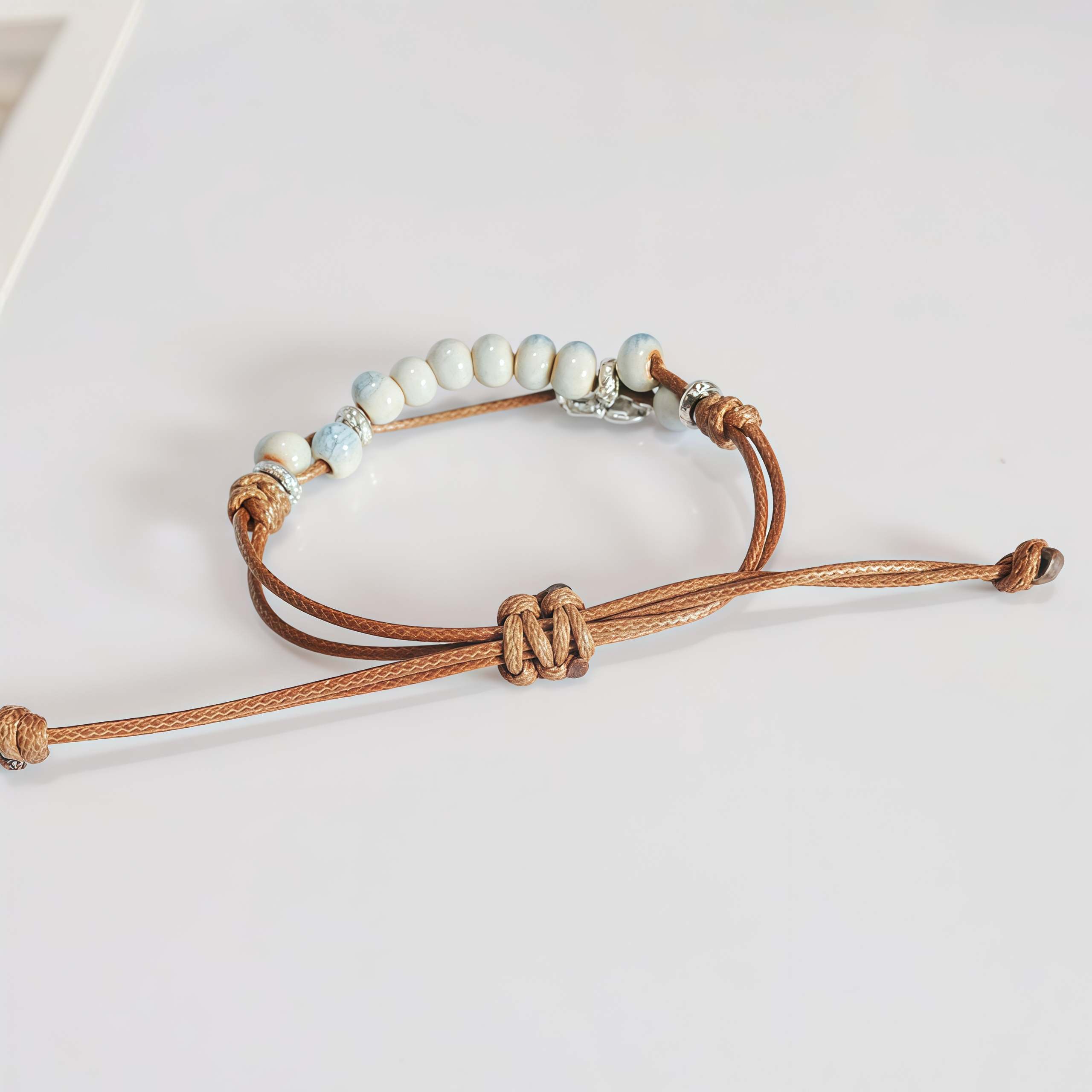 🌸【Healing Hot Selling】Ceramic Butterfly Energy Healing Bracelet - Adjustable Bracelet