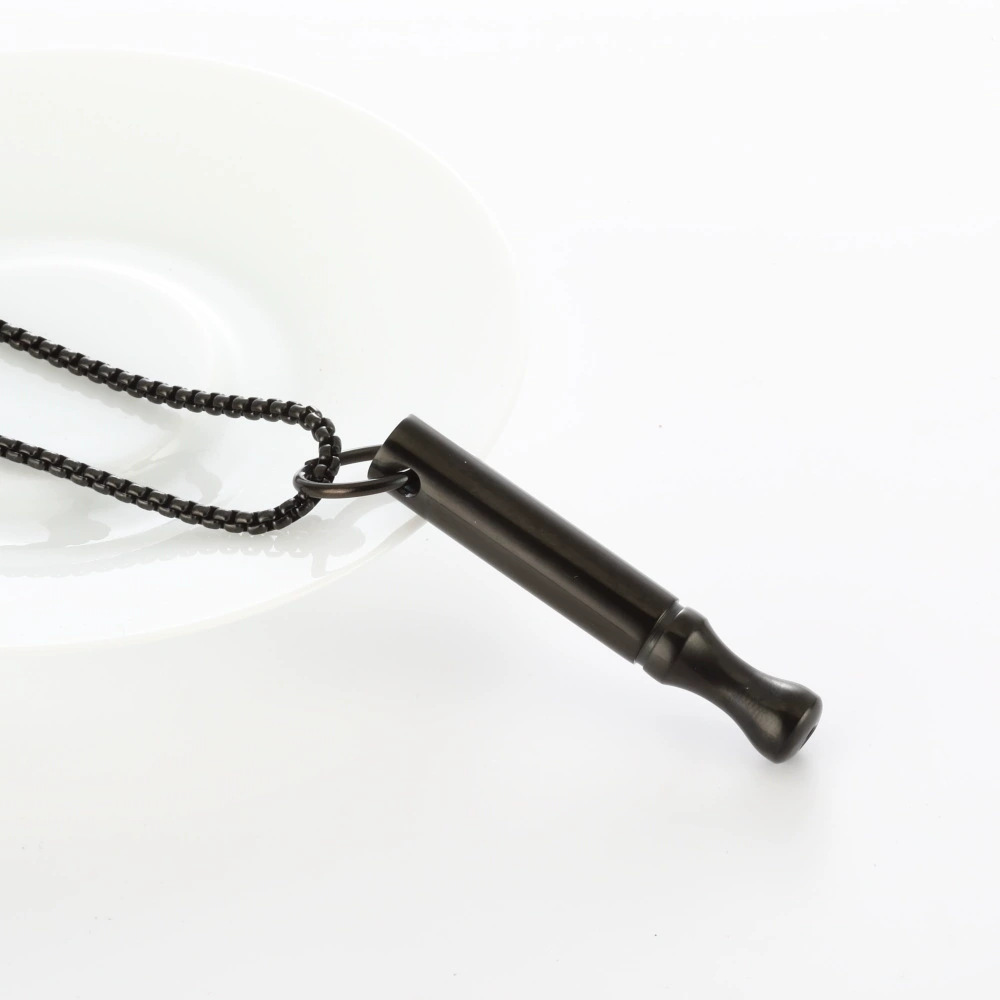 Mindfulness Stress-Relief Whistle Necklace | Meditation Breathing for Anxiety Relief- EclatDoré