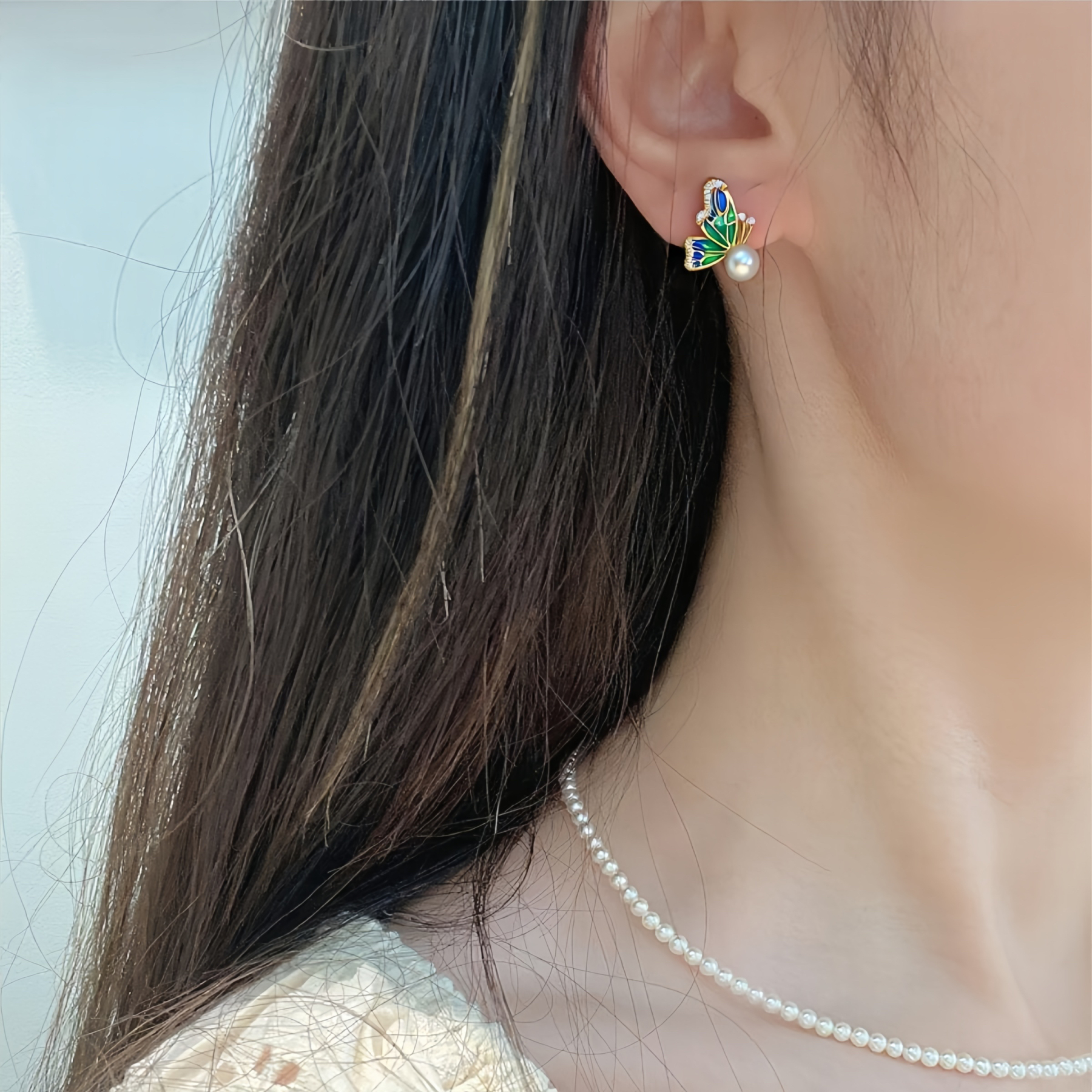 925 Sterling Silver Lotus Flower Balance Earrings