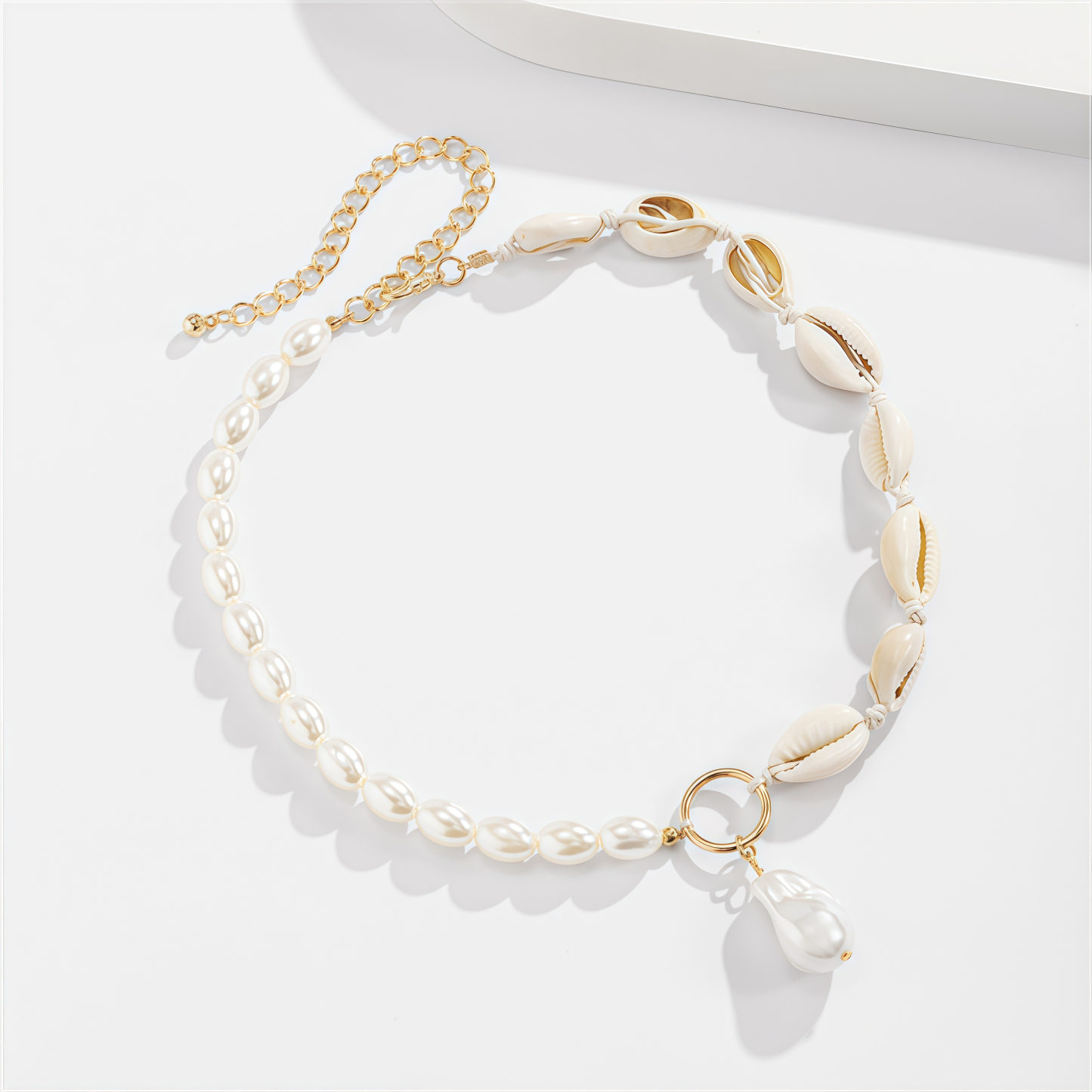 Ocean Muse Jewelry Set | Multi-layer Shell Pearl Healing Necklace