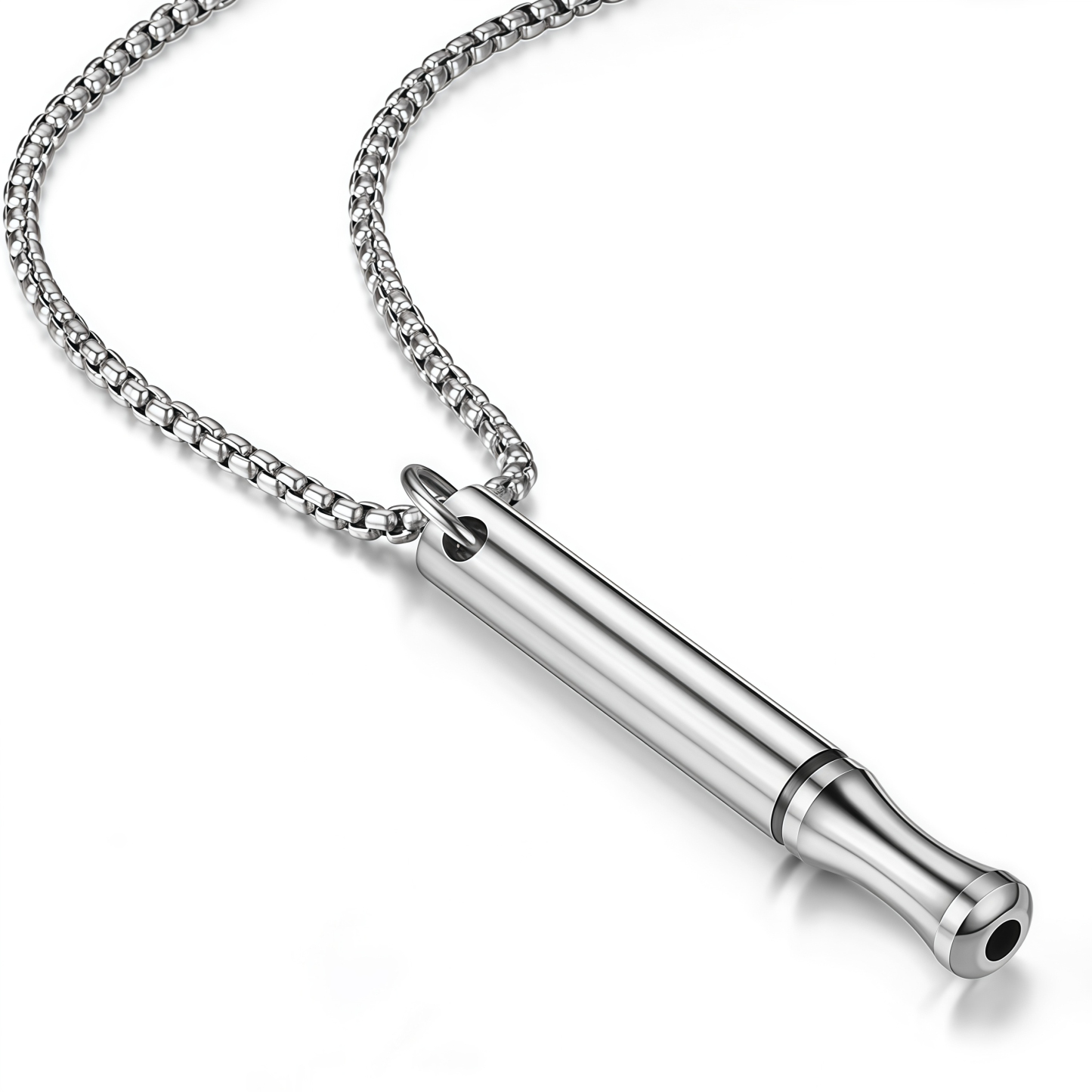 Mindfulness Stress-Relief Whistle Necklace | Meditation Breathing for Anxiety Relief- EclatDoré