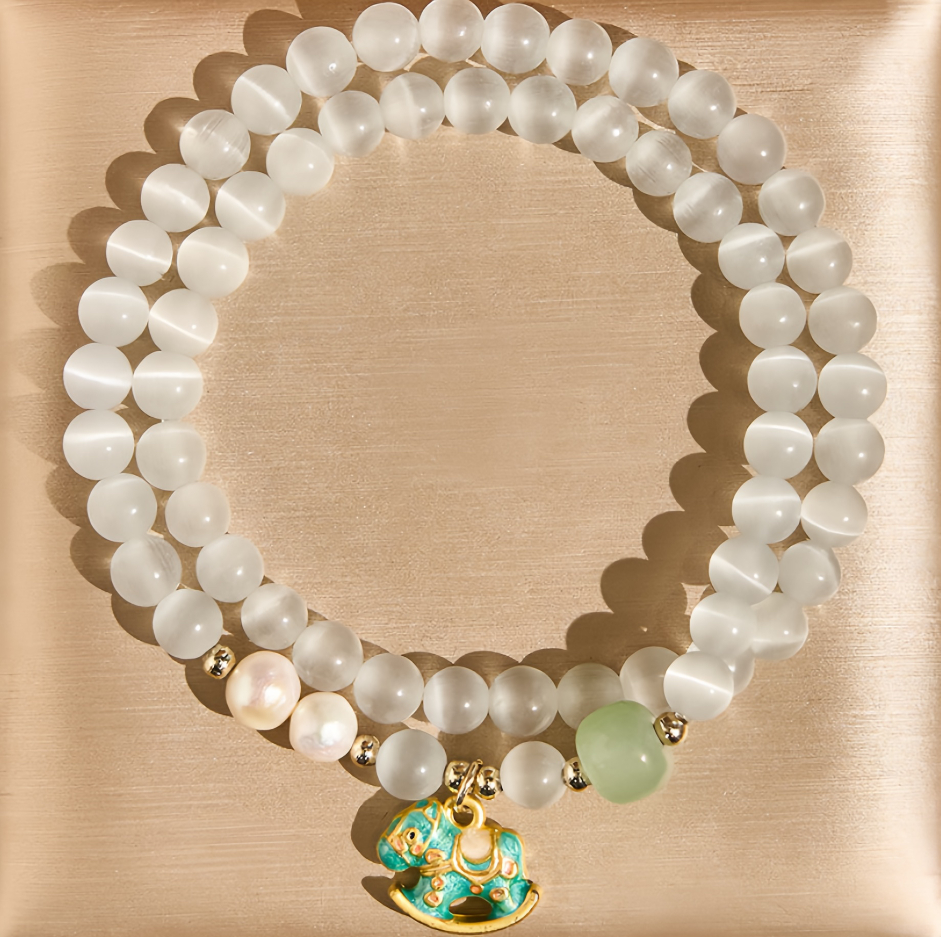 Dreamy Little Horse Niche High-End Bracelet Retro Chinese Style Pixiu Good Luck Coming Soon Wealth Birthday Gift