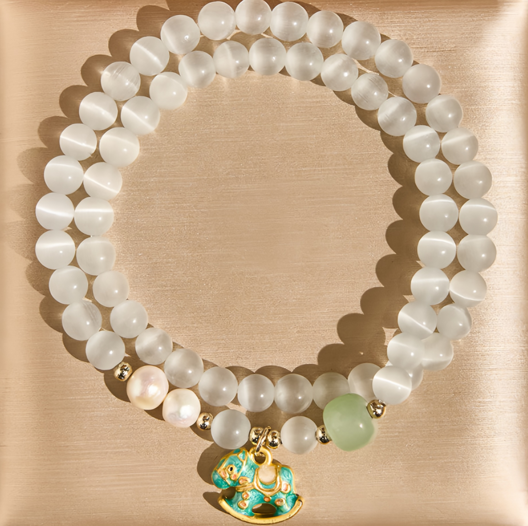 Dreamy Little Horse Niche High-End Bracelet Retro Chinese Style Pixiu Good Luck Coming Soon Wealth Birthday Gift