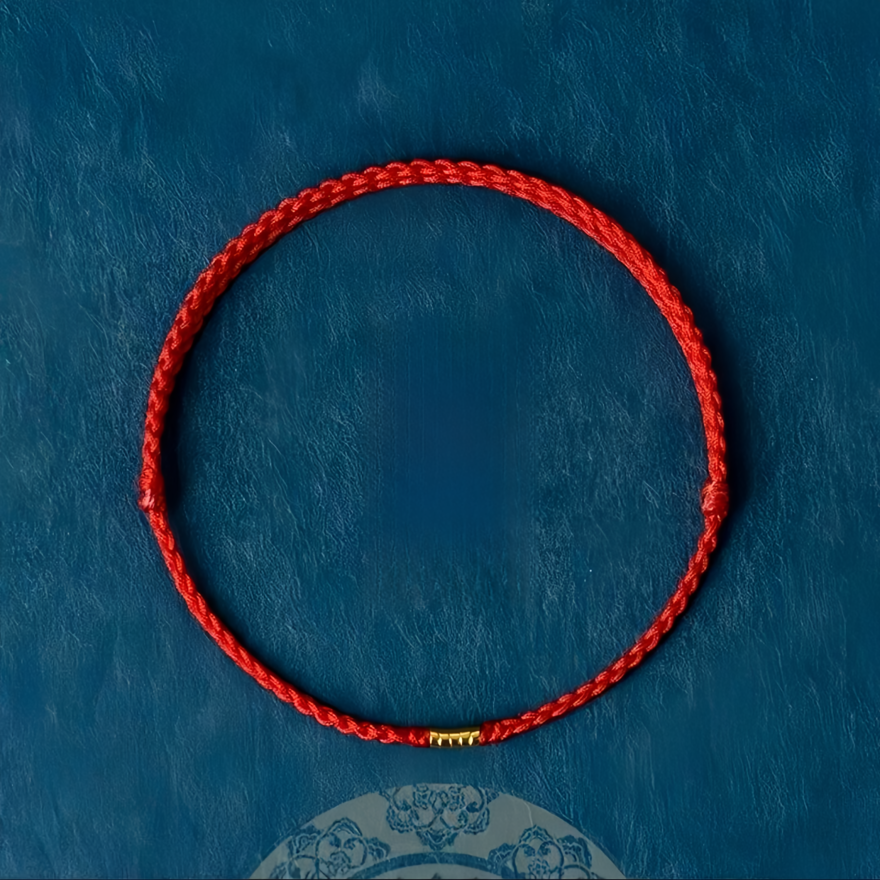 S925 Sterling Silver Lucky Gold Beads Braided Anklet Bracelet for Women - Adjustable Handmade Charm Jewelry- EclatDoré