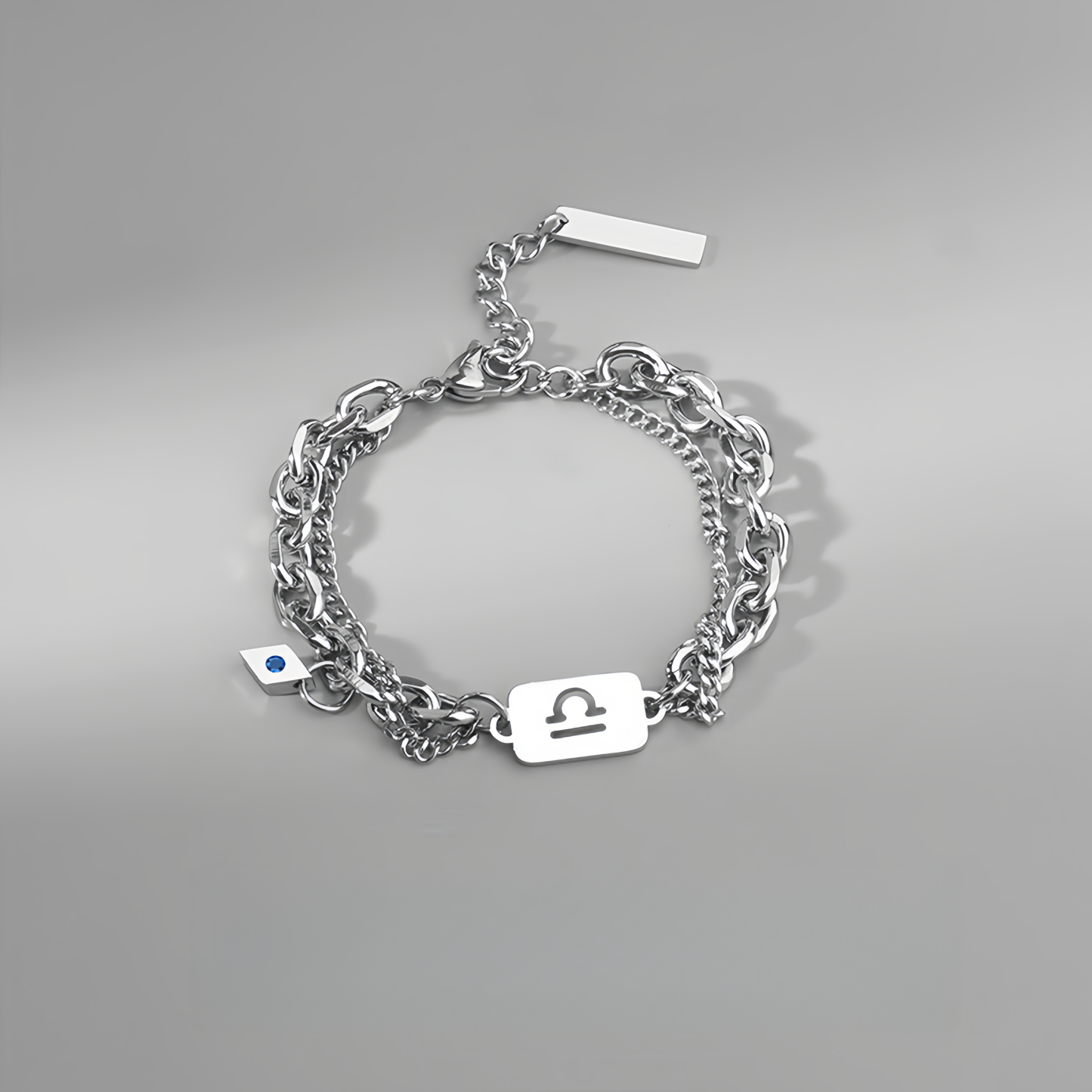 Titanium Steel 12 Zodiac Signs Peaceful Guardian Elegant Bracelet- EclatDoré
