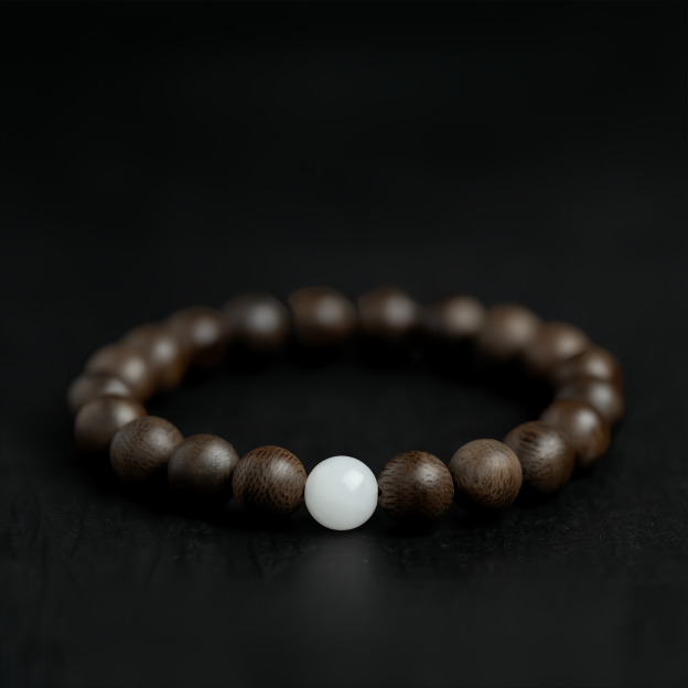 Buddhist Handmade Hotan  Jade Agarwood Jewelry – Perfect Gifts for Couples in 2025- EclatDoré