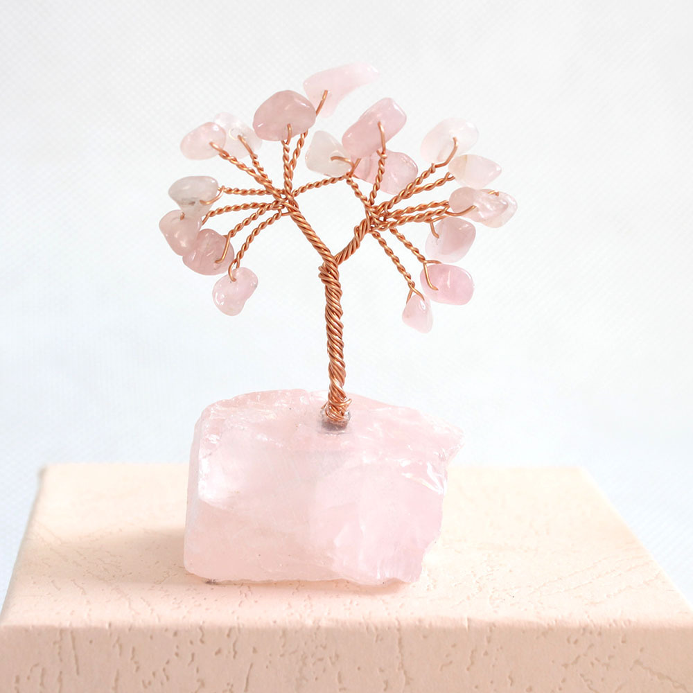 Rainbow Natural Crystal Tree of Life Fortune Decoration- EclatDoré