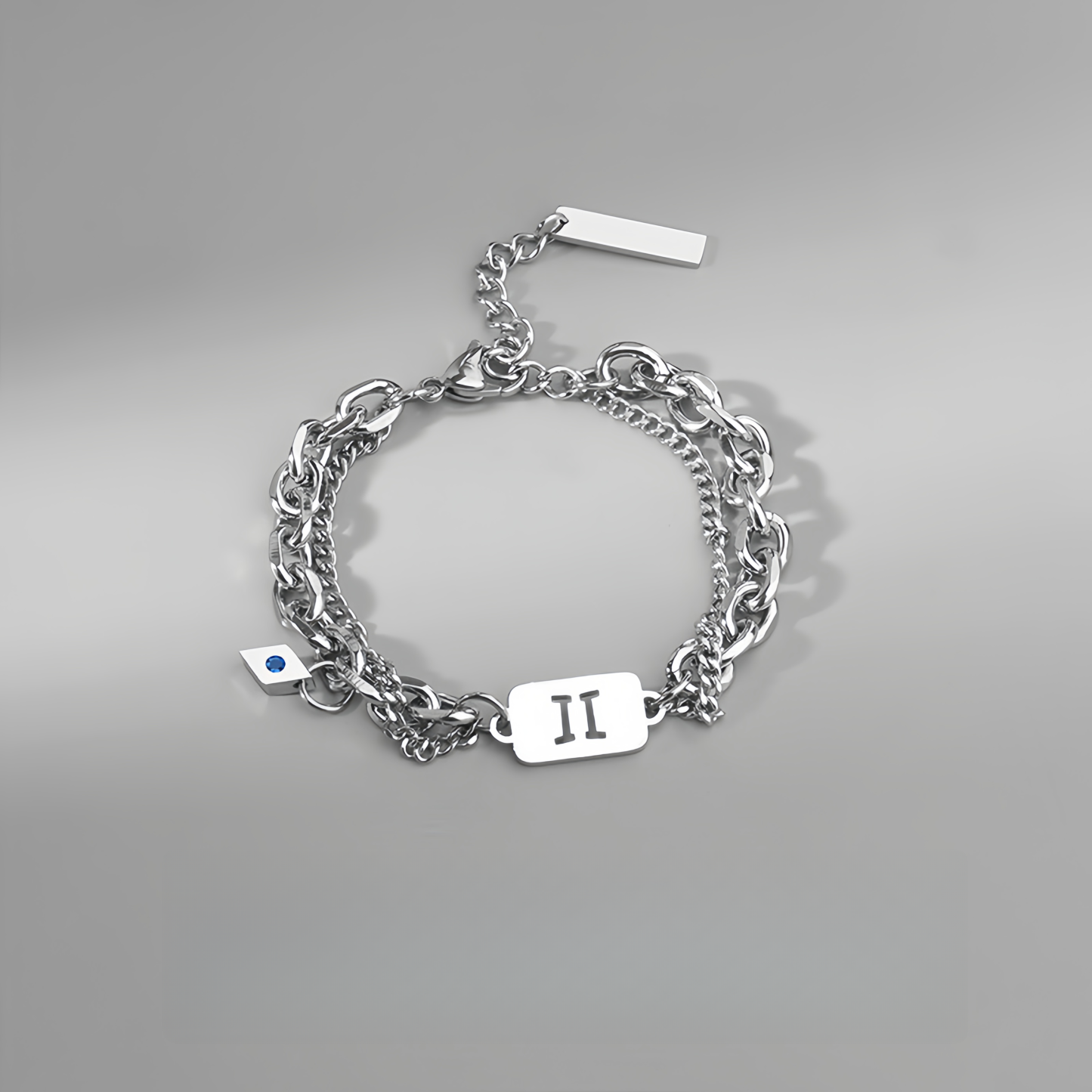 Titanium Steel 12 Zodiac Signs Peaceful Guardian Elegant Bracelet- EclatDoré