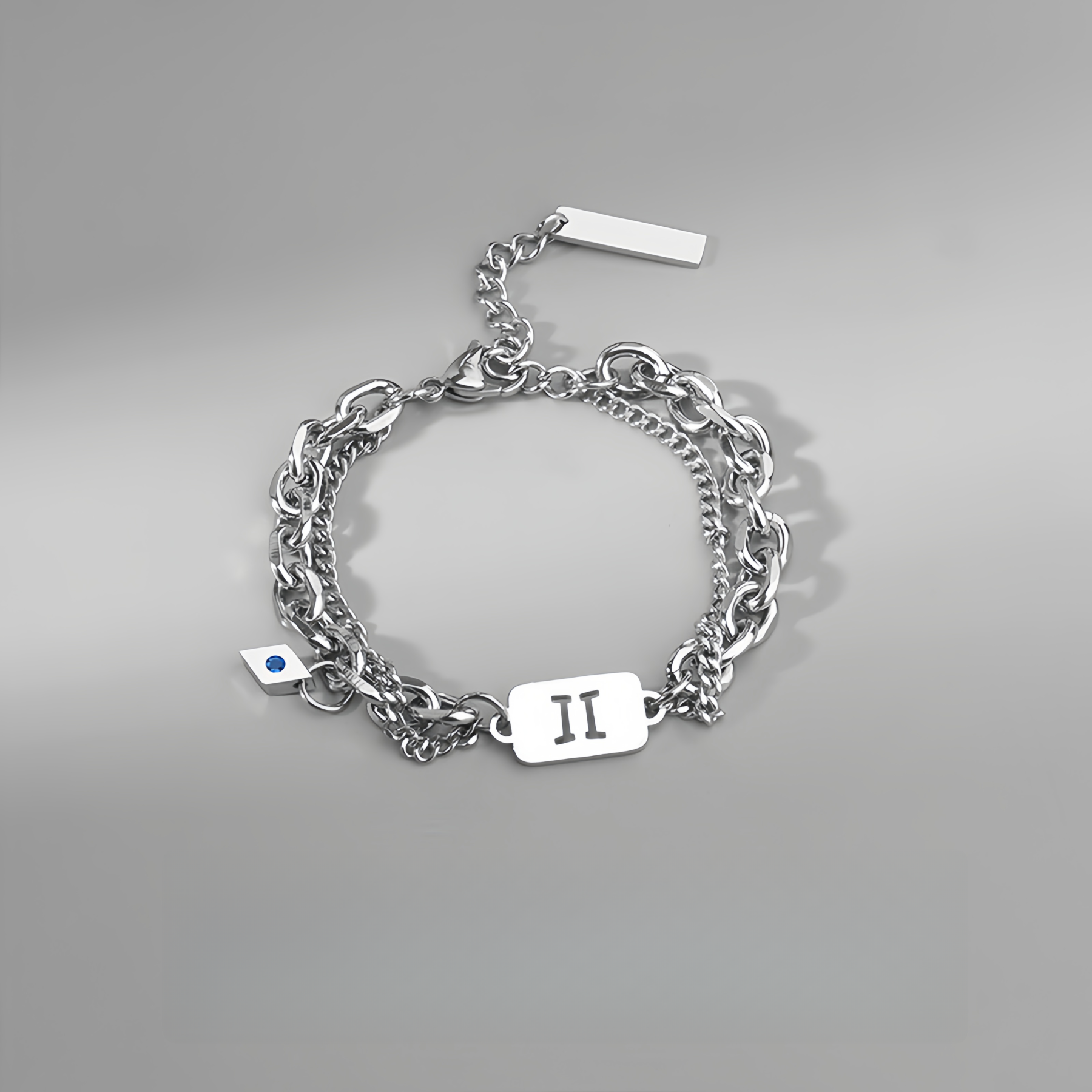 Titanium Steel 12 Zodiac Signs Peaceful Guardian Elegant Bracelet- EclatDoré