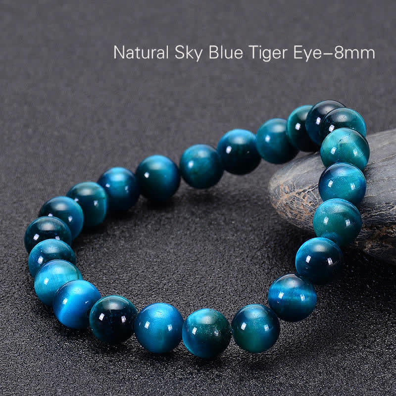 Blue Tiger Eye Protection Bracelet