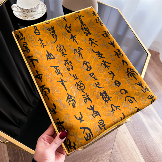 New Dragon Scale Silk Road Handwoven Silk Scarf - UV-Protective Lightweight Vintage Chinese Ethno Fashion Shawl- EclatDoré