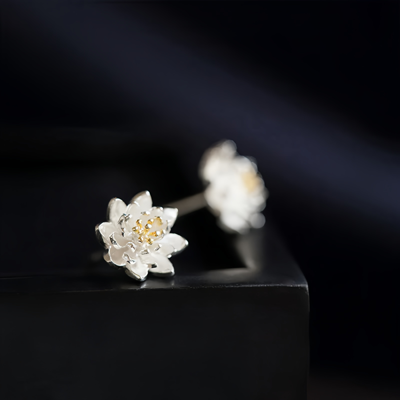 925 Sterling Silver Earrings, 18K Gold-Plated Copper, Healing Earrings- EclatDoré