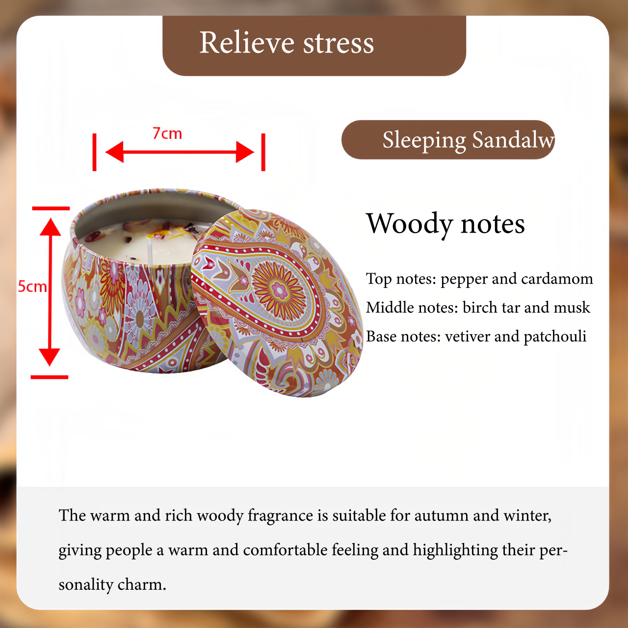 Tibetan-Inspired Himalayan Floral Scented Candles | Eco-Friendly  Aromatherapy for Meditation/Yoga/Home Decor | Hand-Poured- EclatDoré