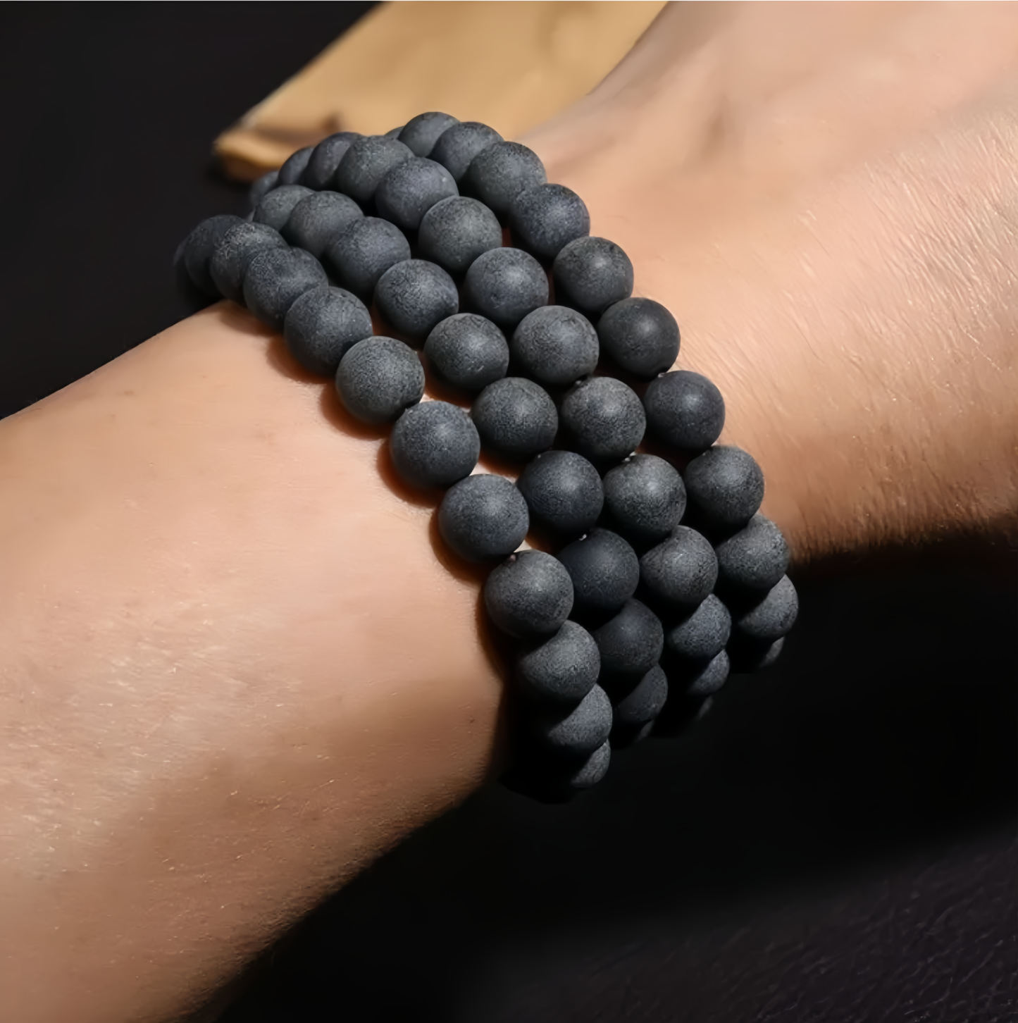 Sacred Buddhist Healing Power: 108 Beads Bodhi Seed Mala Bracelet with Natural Amber for Enhanced Spirituality and Wellness- EclatDoré