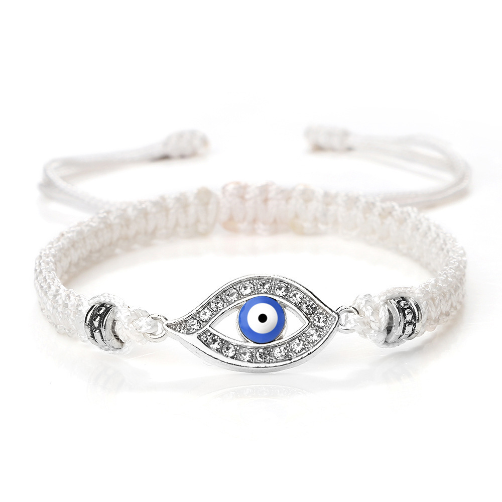 Tibeatan Buddhism Evil Eye Keep Away Evil Spirits String Bracelet- EclatDoré