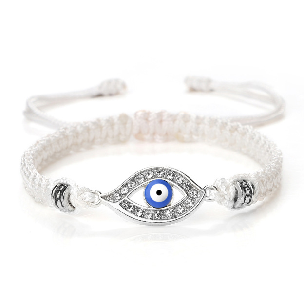 Tibeatan Buddhism Evil Eye Keep Away Evil Spirits String Bracelet- EclatDoré