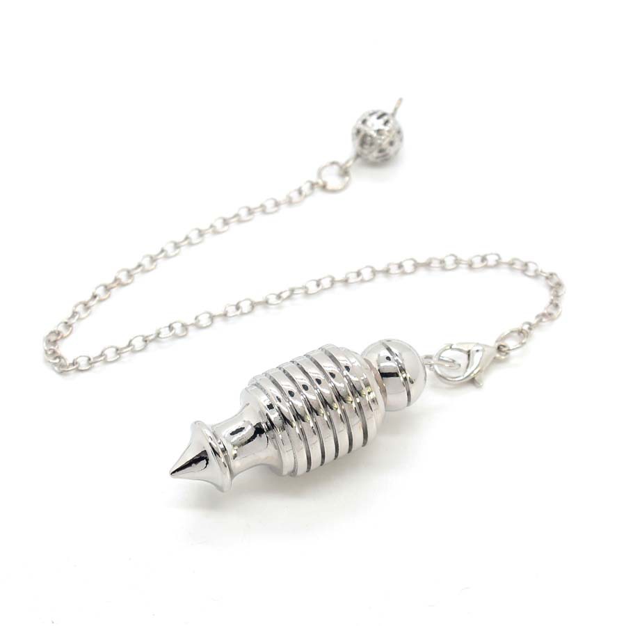 Metal cone detachable pendulum pendant| Reiki healing meditation yoga energy balance- EclatDoré