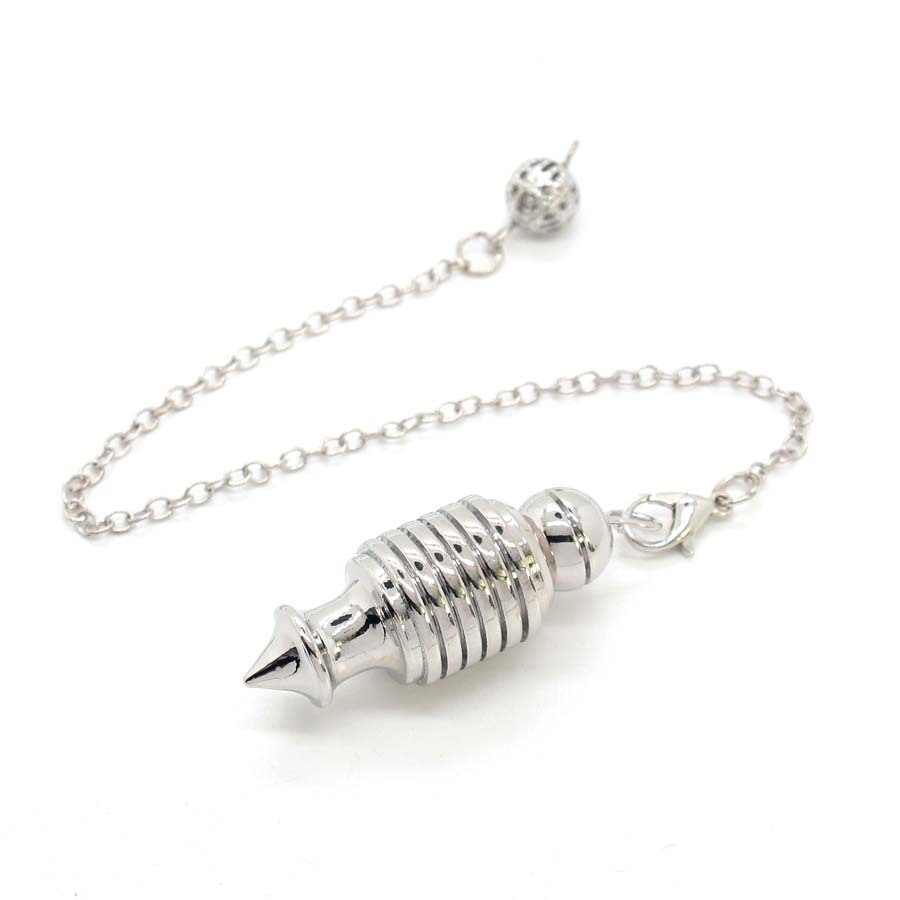 Metal cone detachable pendulum pendant| Reiki healing meditation yoga energy balance- EclatDoré