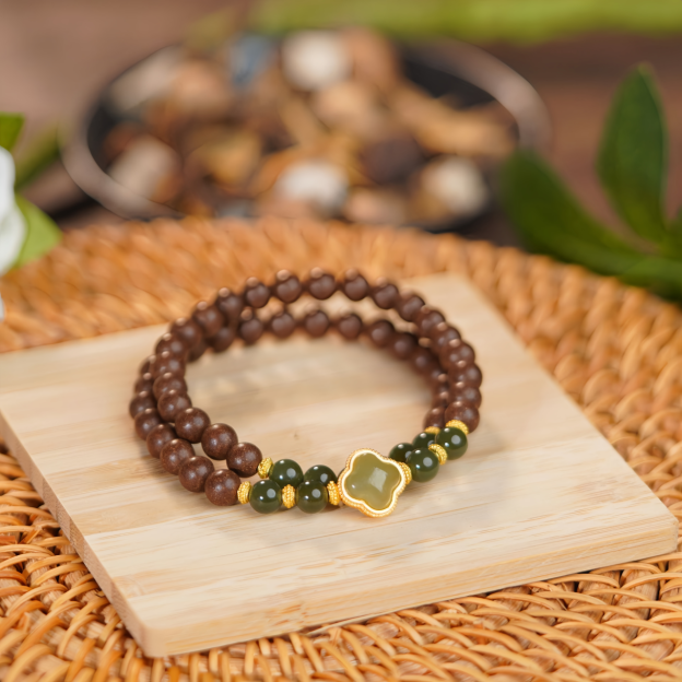 Chinese Herbal Healing Beads Bracelet - Wellness & Inner Balance- EclatDoré