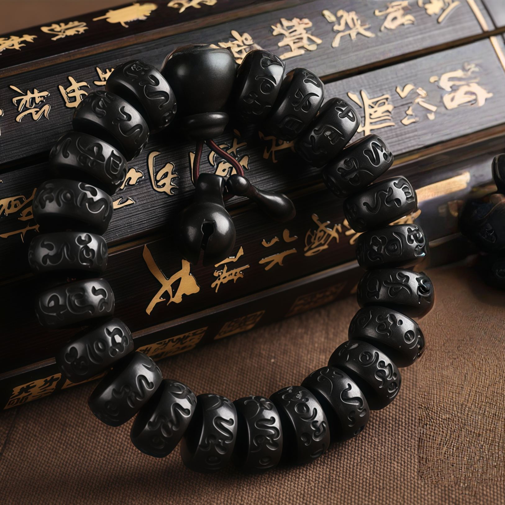 Tibetan Lightning Strike Wood Protection Bracelet- EclatDoré