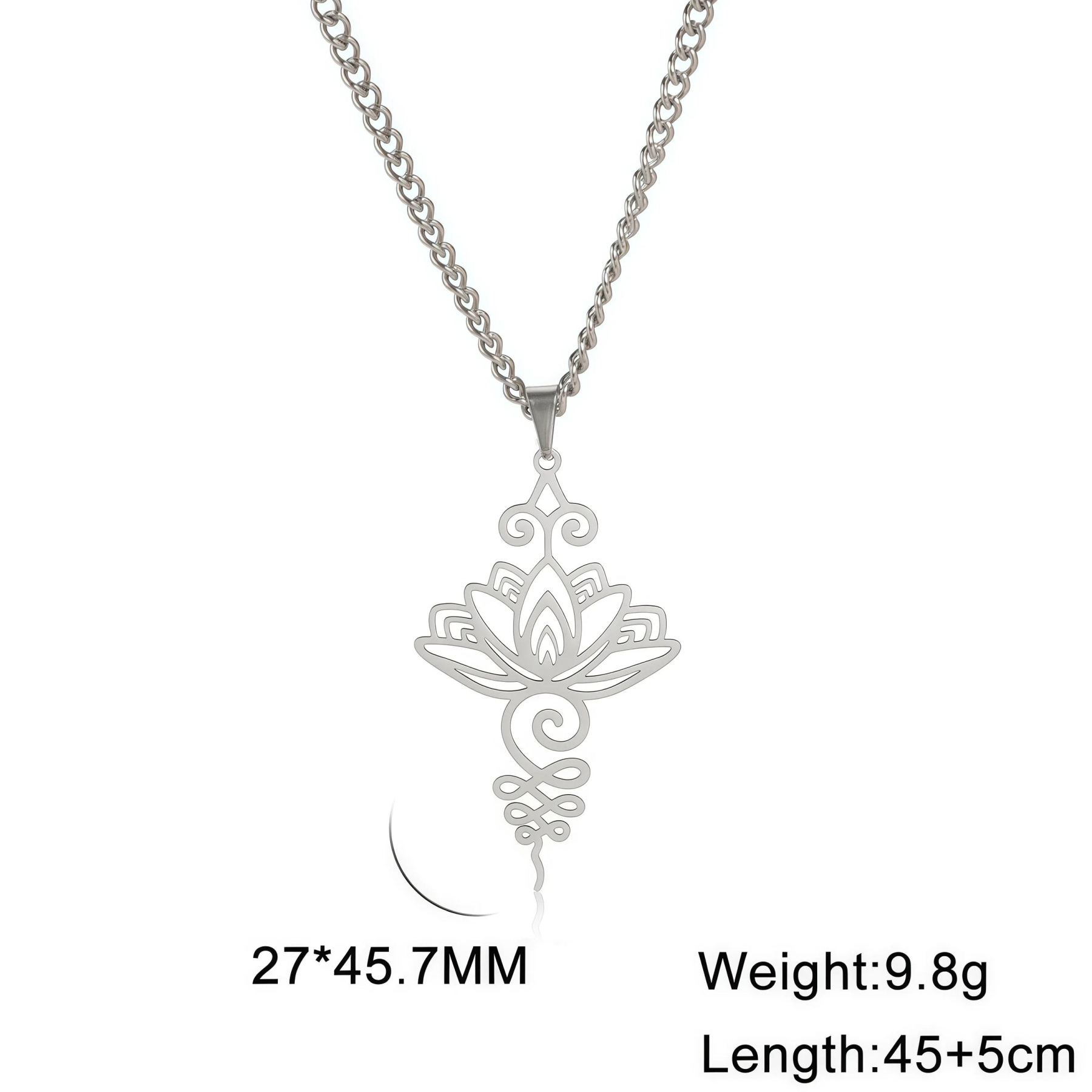 Pendant Yoga Healing Necklace |   Tibetan Buddhist Meditation Amulet