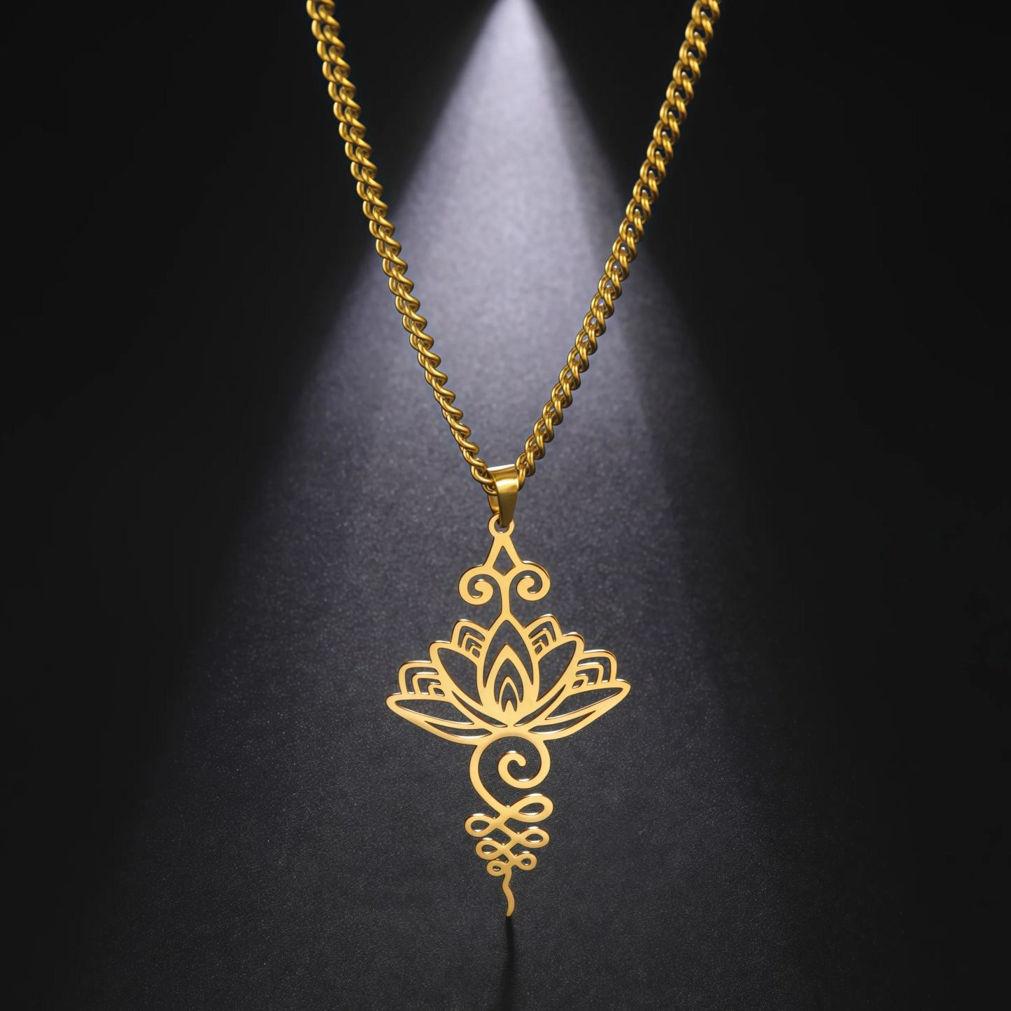 Pendant Yoga Healing Necklace |   Tibetan Buddhist Meditation Amulet