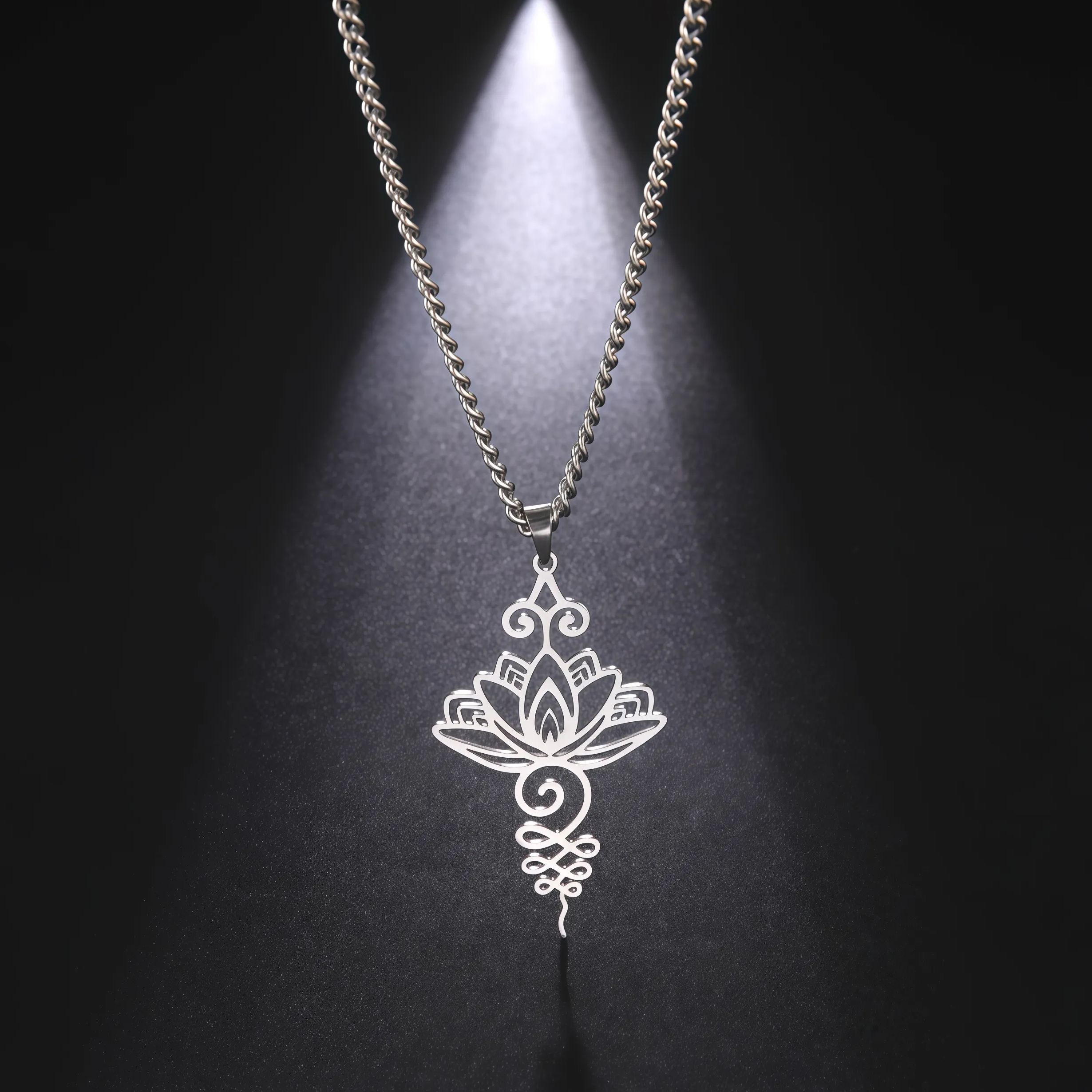 Pendant Yoga Healing Necklace |   Tibetan Buddhist Meditation Amulet