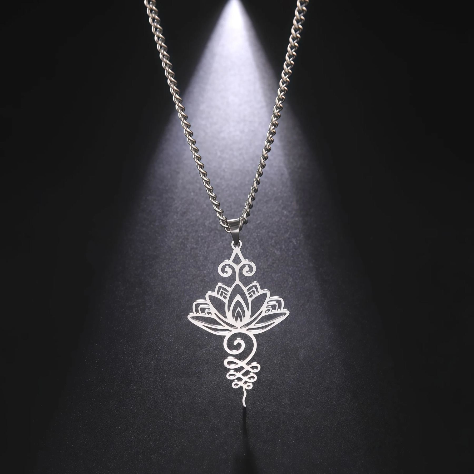 Pendant Yoga Healing Necklace |   Tibetan Buddhist Meditation Amulet