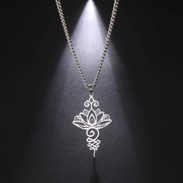 Pendant Yoga Healing Necklace |   Tibetan Buddhist Meditation Amulet